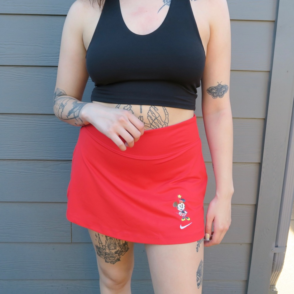 Minnie Mouse Nike Tennis Skirt w/ built in shorts